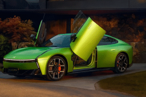 XPENG P7 electric car in Nigeria