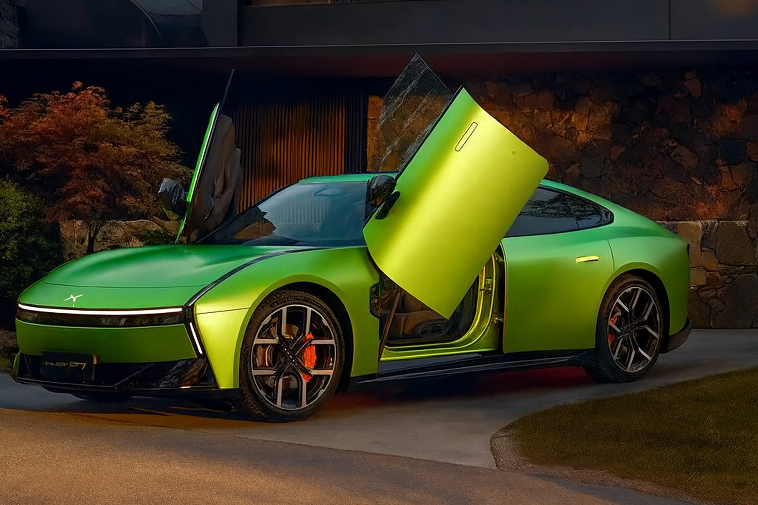 XPENG P7 electric car in Nigeria